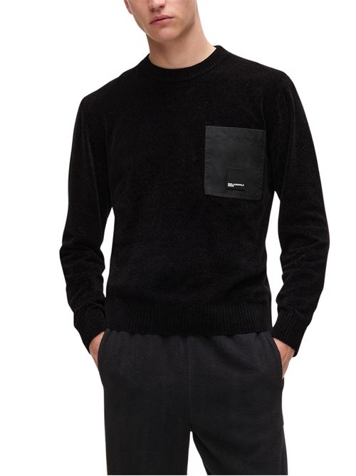 Maglione in ciniglia Karl Lagerfeld jeans | A4M18030999